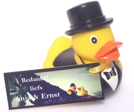 Bruid en Bruidegom Duck, set van 2 - De Troubadour Outlet