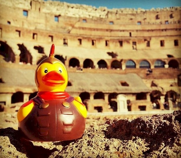roman rubber duck