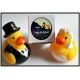 Sticker wedding rubber ducks (24 stuks)  Stickers