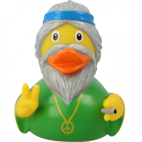 Rubber duck Hippie man LILALU  Lilalu