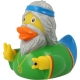 Rubber duck Hippie man LILALU  Lilalu