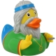 Rubber duck Hippie man LILALU  Lilalu