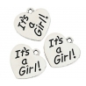 It’s a Girl Charms (12 pieces)