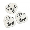 It’s a  Girl Charms (12 Stück)