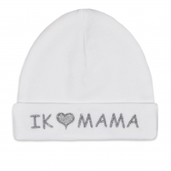 Baby hat I love Papa or I love Mama  Home