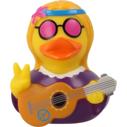 Rubber duck Hippie woman LILALU  Lilalu