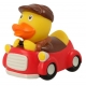 Gummi-ente Autofahrer LILALU  Lilalu