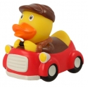 Gummi-ente Autofahrer LILALU