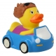 Rubber duck Car Drive blauw LILALU  Lilalu