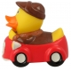 Gummi-ente Autofahrer LILALU  Lilalu