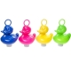Ente mit Haken GROSS Blau  Kermisenten