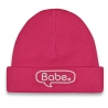 Baby hat pink Babe