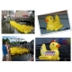Inflatable rubber duck large floating 75 cm high  Inflatable