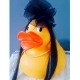 Badeend groot XL 30 cm TT  Geel