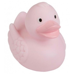 Gummi ente Ducky 7,5 cm DR pastell rosa  Übrige farben