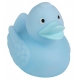 Badeend Ducky 7,5 cm DR pastel blauw  Overige kleuren