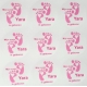 Sticker It´s a girl baby voetjes (24 stuks)  Stickers