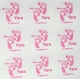 Sticker It´s a girl bay feet (24 pieces)  Stickers