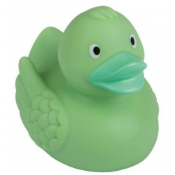 Gummi ente Ducky 7,5 cm DR Pastell grün  Übrige farben