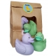 DUCKYbag Pastel 4 pieces  Babyshower gift