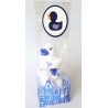 Mini Delft blue rubber ducks in matching gift bag