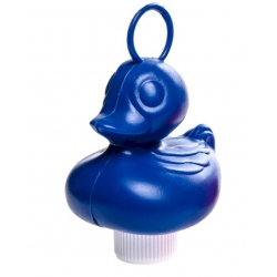 Ente mit Haken GROSS Blau  Kermisenten