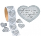 Sticker rol Thank you for sharing in our special day  Stickers