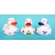 Badeend DUTCH DUCKY fiets 8 cm B  Dutch Ducky