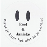 Sticker want je kan het niet in je eendje  (24 pieces)