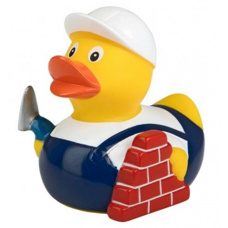 Gummiente Maurer DR  Beruf enten