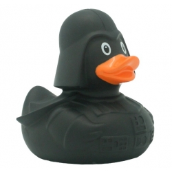 Rubber duck Black Star LILALU  Lilalu