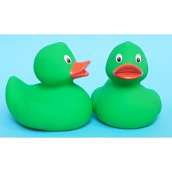 Gummi-ente Lime / Grün 8 cm B  Übrige farben