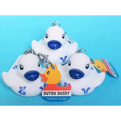 Keychain Delfts Blue DUTCH DUCKY  Dutch Ducky