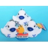 DUTCH DUCKY Keychain Delfts Blue