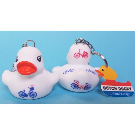 Sleutelhanger DUTCH DUCKY Fiets  Dutch Ducky