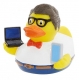 Badeente Nerd DR  Mehrere enten