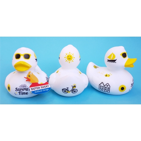 Gummie-ente DUTCH DUCKY Summer Time 8 cm  Dutch Ducky