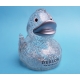 Rubber duck Ducky 7.5cm DR glitter silver  Other colors