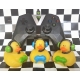 Badeente mini Gamer (per 4)  Mini enten