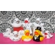 Rubber duck JUST MARRIED silver  Silver