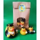 Rubber duck mini graduate (per 2)  Mini ducks