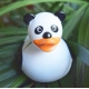 Gummi-ente Panda LILALU  Lilalu