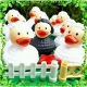 Rubber duck Sheep Black LILALU  Lilalu