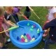 kermis eend hengel spel KLEIN roze  Kermiseenden