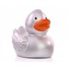 Rubber duck Ducky 7.5cm silver DR