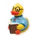 Rubber duck Book lover LUXY