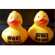 Rubber duck 12,5 cm DR  Yellow