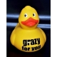 Rubber duck 12,5 cm DR  Yellow