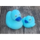 Badeend baby blauw 8 cm B  Overige kleuren