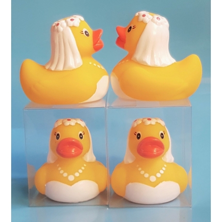Rubber duck wedding Bride B (per 100: €1,75)  Wedding gifts